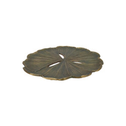 HSM Collection -ronde bloemschotel fletcher -ø40x2--metaal