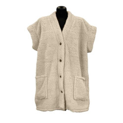 Unique Living bodywarmer mae chateau grey -70x87cm