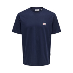 Only & Sons Onsdawson reg ss tee vd navy