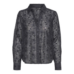 Vero Moda vmkane ls shirt wvn 10321955 obsidian