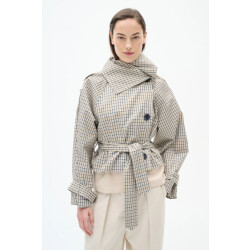 InWear 30110021 umaya short trench