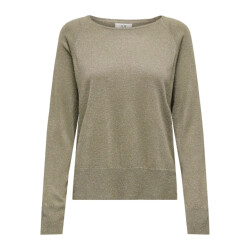 Jacqueline de Yong Kaya lurex l/s on raglan slit pul