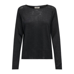 Jacqueline de Yong Kaya lurex l/s on raglan slit pul