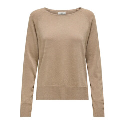 Jacqueline de Yong Kaya lurex l/s on raglan slit pul