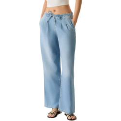 C.O.J. Denim Wide leg jogger light blue