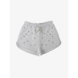 Msgm Meisjes short studded grey melange