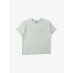 Msgm Jongens t-shirt light interlock t-shirt