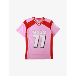 Msgm Meisjes jurk jersey mesh