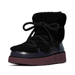 FitFlop Gen-ff x roksanda curly-shearling lace ankle boots