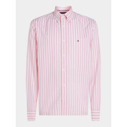 Tommy Hilfiger Casual hemd lange mouw flex poplin bold stripe rf mw0mw39159/0d1