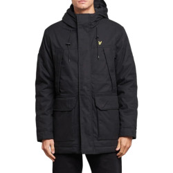 Lyle and Scott Fleece parka jet windbreaker