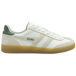 Gola Viper leather white/white/evergreen cmb7