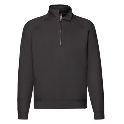 Fruit of the Loom Unisex premium sweatshirt met kwart ritssluiting voor volwassenen
