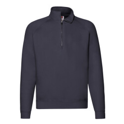 Fruit of the Loom Unisex premium sweatshirt met kwart ritssluiting voor volwassenen