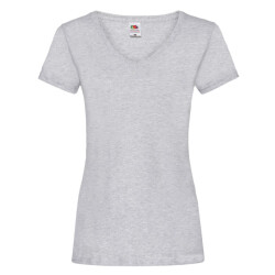 Fruit of the Loom Dames valueweight v hals t-shirt