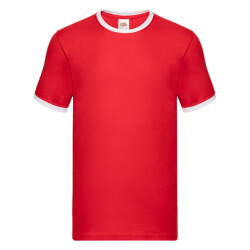Fruit of the Loom Heren ringer 160 t-shirt