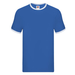 Fruit of the Loom Heren ringer 160 t-shirt
