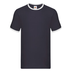 Fruit of the Loom Heren ringer 160 t-shirt