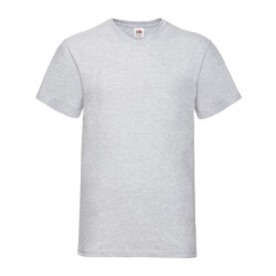 Fruit of the Loom Unisex adult waardevol heide v hals t-shirt