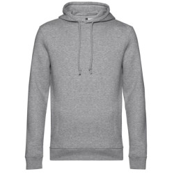 B and C Heren effen heather hoodie