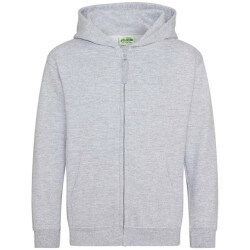 Awdis Kinder/kinder heather hoodie met rits
