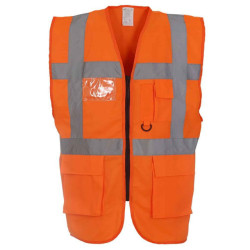 Yoko Unisex executive gerecycled hi-vis vest voor volwassenen