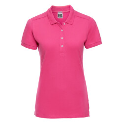 Russell Athletic Dames stretch fitted poloshirt