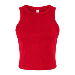 Bella + Canvas Dames micro-rib racerback tanktop