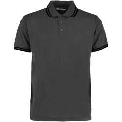 Kustom Kit Heren superwash 60c getipt klassiek poloshirt