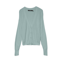 Vero Moda Vmnewlexsun ls short v-neck car ga olijf