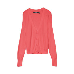 Vero Moda Vmnewlexsun ls short v-neck car ga koraal