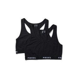 Pieces Dames bh pclogo 2-pack