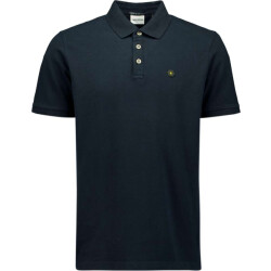 No Excess Polo pique garment dyed night