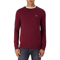 Tommy Hilfiger Bordeaux gebreide pullover