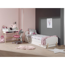 Lucevi kiddy bed + rolbed + bureau - 90x200 cm