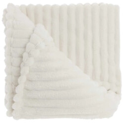 Unique Living plaid lex dove white 150x200cm