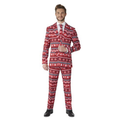 Suitmeister Nordic pixel red