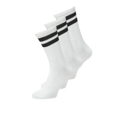 Jack & Jones Heren tennissokken wit 3-pack