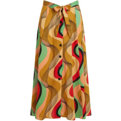 King Louie Judy midi skirt falaise