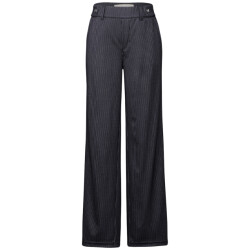 Street One a378788 straight leg pinstripe snap