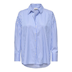 Jacqueline de Yong vesper l/s loose shirt wvn noos 15338857 cornflower blue