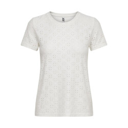 Jacqueline de Yong cathinka s/s tag top jrs noos 15158450 cloud dancer