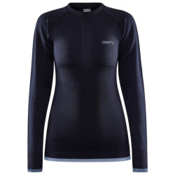 Craft adv warm intensity ls w t-shirt lm thrm dames -