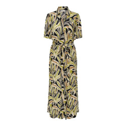 Jacqueline de Yong Nile life 2/4 maxi shirt dress