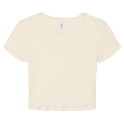 Bella + Canvas Dames baby micro-rib gewaad top