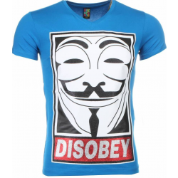 Local Fanatic T-shirt anonymous disobey print