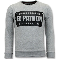 Local Fanatic Sweater pablo escobar el patron