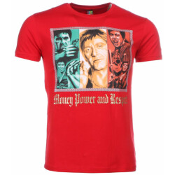 Local Fanatic T-shirt scarface money power respect print