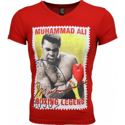 Local Fanatic T-shirt muhammad ali zegel print