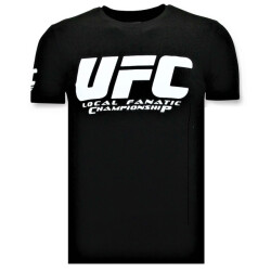 Local Fanatic T-shirt ufc championship print